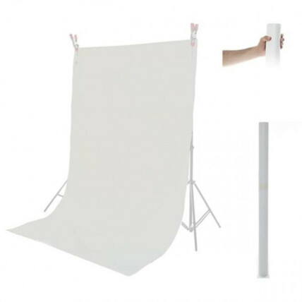 Placa de PVC branca fosco 1,50 x 2,00m